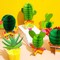 12 Pcs Cactus Party Decorations Cinco De Mayo Honeycomb Table Centerpieces Mexico Garland Cutouts for Fiesta Baby Shower Favor Cactus Theme Classroom Birthday Mexican Party Decoration Supplies